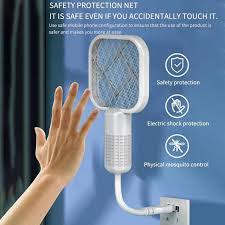 Mosquito Gadget Swatter UV Light with sharp sparking Fly Bug Zapper Insect Racket easy to used winter Fly Swatters Trap For Home Office Outdoor