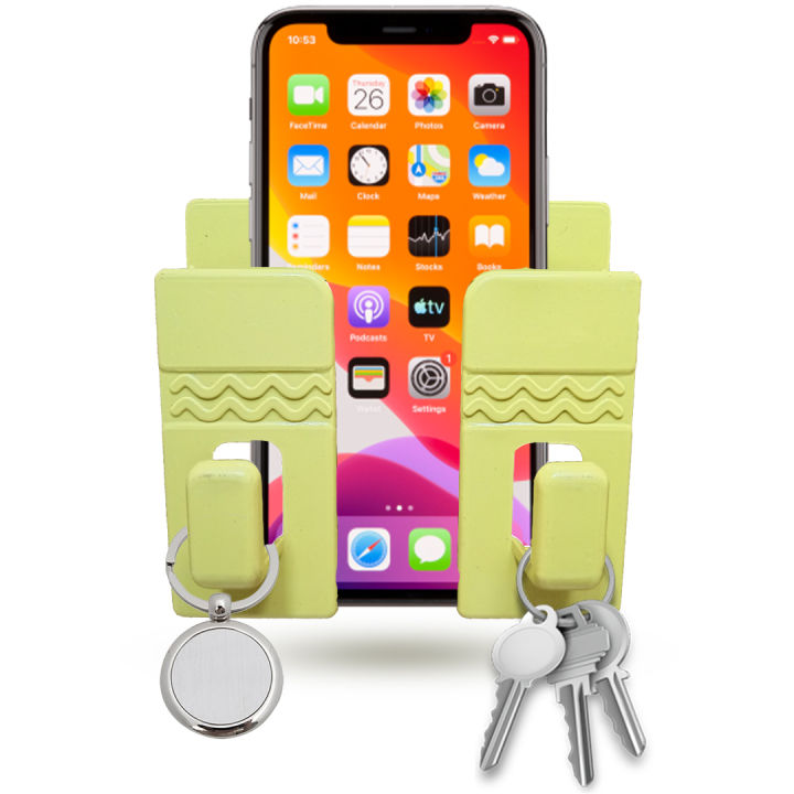 Wall Shelf Phone Stand Mount Support Holder