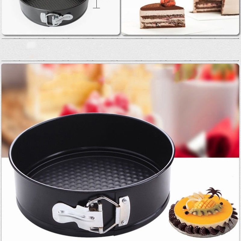 3pcs Round Cake Baking Mold Tin Tray Pan Bakeware Kit Kitchen DIY Desserts Baking