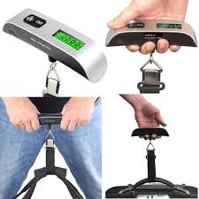 Digital Luggage Scales Handheld Travel Weight Scale LCD Display