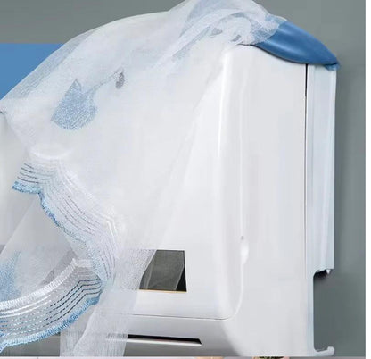 Transparent Ac Cover Inner 1 Ton 1.5 Ton Double Layer Dust-Proof Waterproof AC Cover Adjustable Indoor Air Conditioner Cover