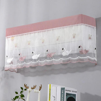 Transparent Ac Cover Inner 1 Ton 1.5 Ton Double Layer Dust-Proof Waterproof AC Cover Adjustable Indoor Air Conditioner Cover
