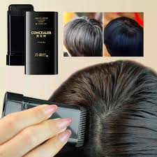 Hair Concealer Brush - for Gray Hair Coverage, Helps Blacken Hair, Non-Sticky, Improves Hair