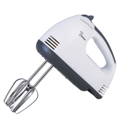 Scarlett Hand Mix Beater 7 Speed Egg Beater with Chrome Beater Plus Dough Hook