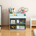 Rabbit Desk Organizer Makeup and Stationery Storage Box with Drawers BPA Free
