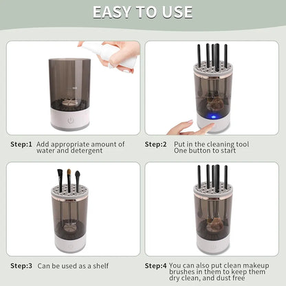 Electric Makeup Brush Cleaner