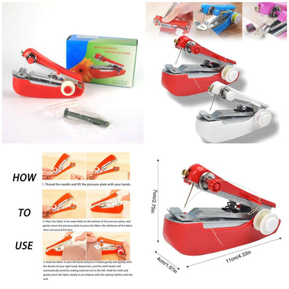 Portable Handheld Small Sewing Machine Mini Sewing Machine