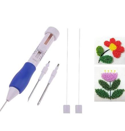 Magic Embroidery Pen Punch Needle, Poking Stitch Felting Crochet Knitting Needle