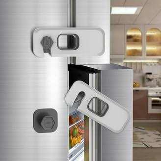 New Fridge Lock, Easy to Install Fridge Locks for Children No Tools Need or Drill