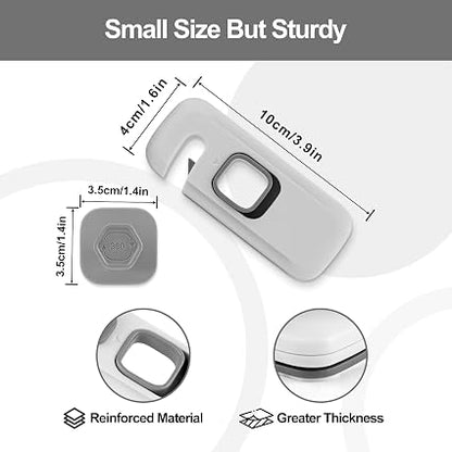 New Fridge Lock, Easy to Install Fridge Locks for Children No Tools Need or Drill