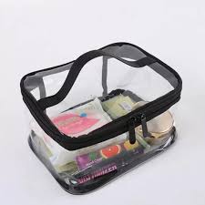 NEW Transparent Waterproof Square Cosmetics Organizer Mix Random color