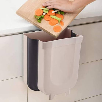 Rectangle Foldable Waste Bin for Kitchen, Washroom and Cabinet