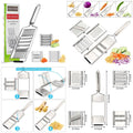 Genration chopper 4 in 1 Multi-Purpose Vegetable Slicer Cheese Grater Handheld adjustable Blades