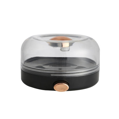 Magnetic Spice Container with Dispensing Button Wall Mount Salt & Seasoning Storage
