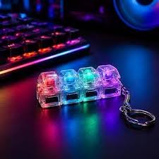 RGB Keyboard Keychain