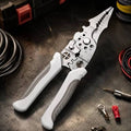 Multi Functional Industrial Wire Stripper Cutter Crimper Heavy Duty Stainless Steelers Electrical Pliers