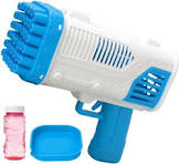 36 Hole Electric Bubble Gun Machine for Kids Water Bubble Gun with Bubble Liquid Included