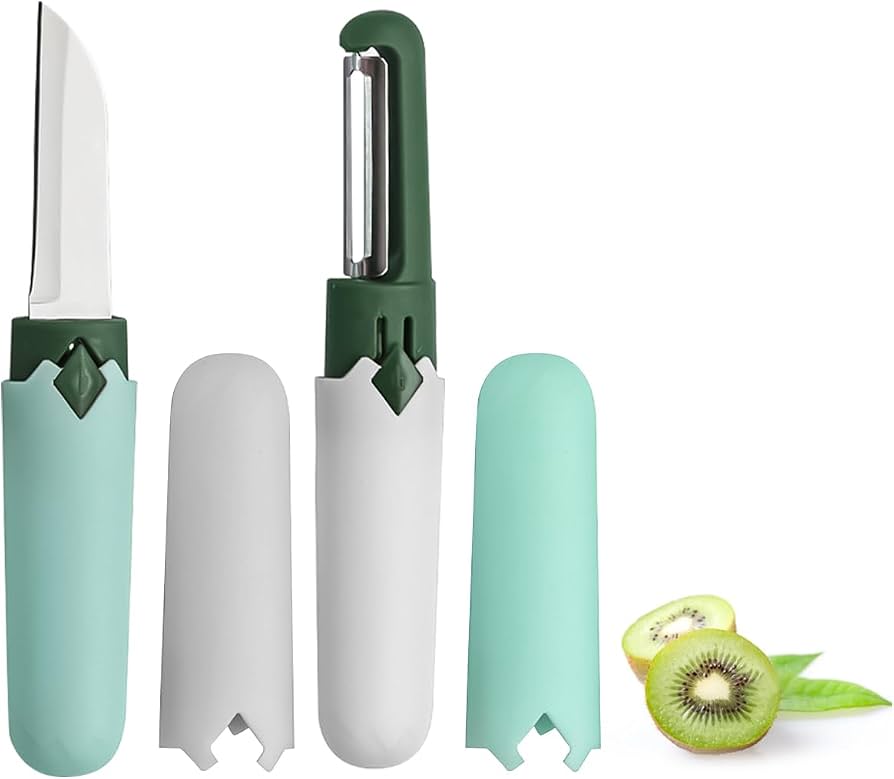 2in1 Stainless Steel Knife Peeler