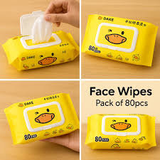 80 pcs QianHui brand soft cotton face towels, often used as wet wipes