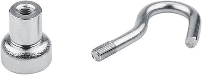 PACK OF 2 Small Magnetic Hooks