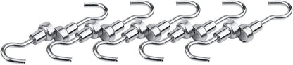 PACK OF 2 Small Magnetic Hooks
