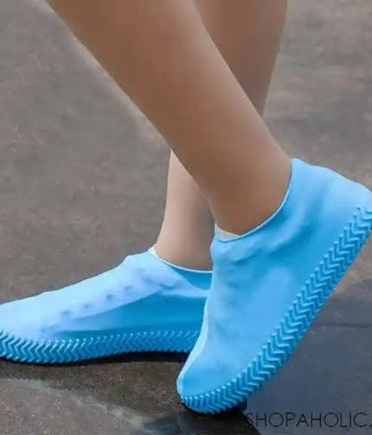 Rain ☔️ Boots Waterproof Shoe Cover Silicone Protectors Rain Boots for Indoor Outdoor Rainy Days Reusable