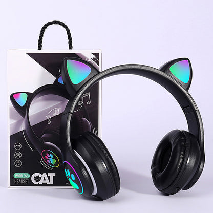 Cat Headphones RGB Light New Stock TypeC Charging.