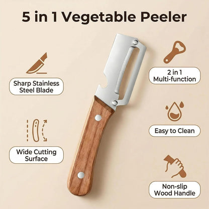 2 in 1 Multifunctional Vegetable Peeler