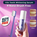 Pack Of 2 Tooth Brush Plus Hismiles Deal Teeth Brightening V34 Colour Corrector Serum Micro Nano Deal For Sensitive Gums Toothbrush