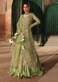 MATWALI | Mint Sequinned & Adda Work Embroidered Unstitched Suit | MATWALI