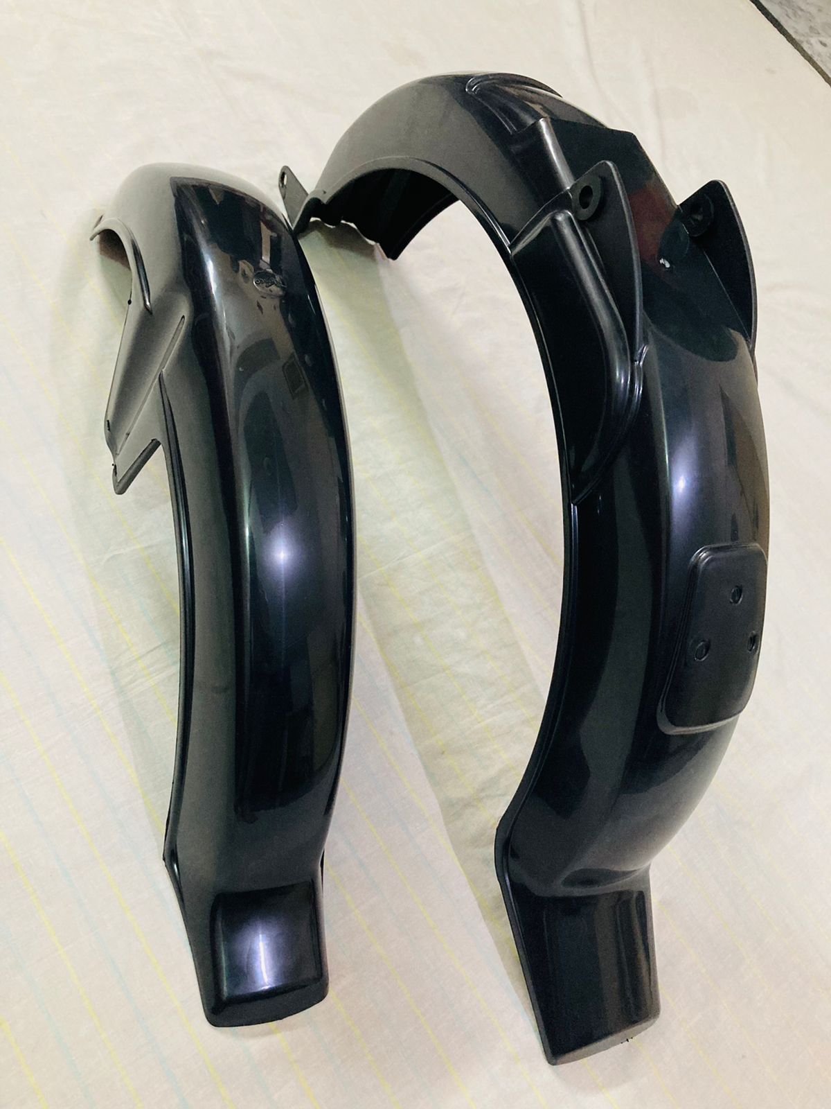 2 Pc Motorcycle Plastic Fender Mudguards Cover Set Best Quality – 70cc Bike – Front &amp; Back