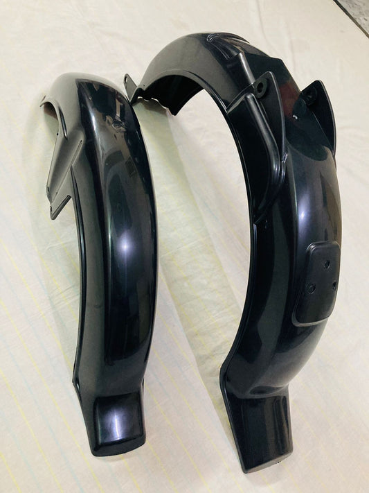 2 Pc Motorcycle Plastic Fender Mudguards Cover Set Best Quality – 70cc Bike – Front &amp; Back