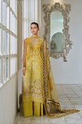 Design 12B | Printed Embroidered Lawn Unstitched Suit with Cotton Net Dupatta