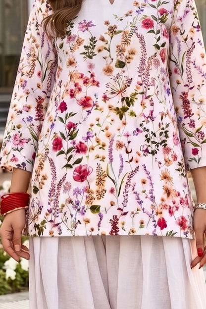 2Pcs Unstitched Printed Reet Lawn Collection Desgin - 4