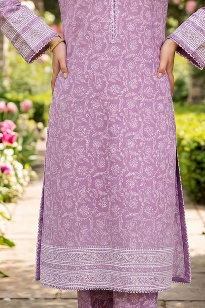 2Pcs Unstitched Printed Naaz Lawn Collection Desgin - 4