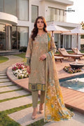 Mushtaq 3Pcs Unstitched Printed Lawn Zayra Collection Desgin - 5