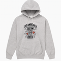 Unisex Grey Printed Hoodie – Premium Summer Collection for Boys & Girls | Stylish, Comfortable & Trendy Casual Wear