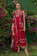 Saira * Shakira Bloom 3Pc Unstitched Embroidered Lawn Suit ELISE 5-B