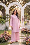 2Pcs Plain Unstitched Soft Cotton Suit Desgin - 1