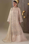 Emaan Adeel Nouvelle 3 Piece Unstitched Embroidered Luxury Chiffon Suit CAMALLIE