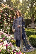 Mushtaq 3Pcs Unstitched Printed Lawn Alizy Collection Desgin - 7