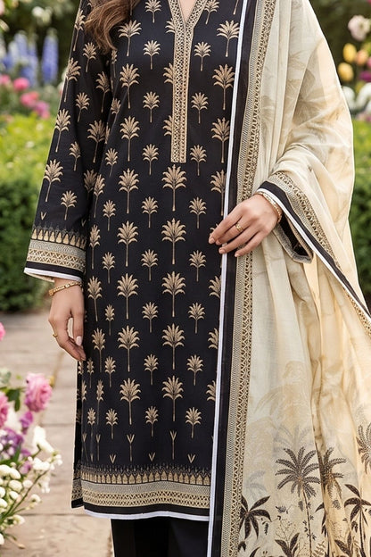 Mushtaq 3Pcs Unstitched Printed Lawn Suit Aiman Collection Desgin - 8