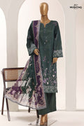 Mushtaq 3Pcs Stitched Printed Lawn Sadabahar Collection Desgin - 14