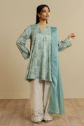 Zara Shahjahan 3 Pc Unstitched  Printed Lawn Suit Anthea-9B