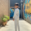Kids Winter Tracksuit Set | Fleece Jumper & Bottoms for Boys & Girls – Warm Sweatshirt & Trouser Outfit for Cold Weather small