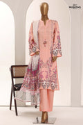 Mushtaq 3Pcs Stitched Printed Lawn Sadabahar Collection Desgin - 3