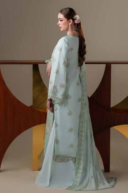 Emaan Adeel Nouvelle 3 Piece Unstitched Embroidered Luxury Chiffon Suit ORLA