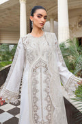 Maria B 3 Pc Unstitched Embroidered Jacquard Lawn Suit EL-26-01