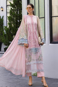 Maria B 3 Pc Unstitched Embroidered Lawn Suit EL-26-09