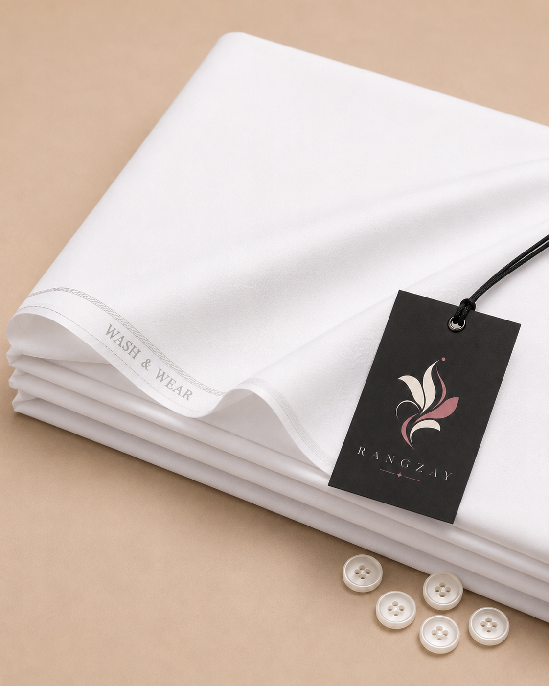Pearl White Wash & Wear
